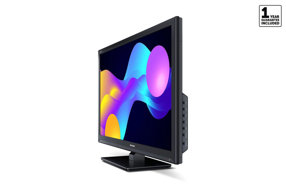 Sharp 1TC24EE3KC2FB 24 inch Smart LED TV HD Ready Freeview Play | Atlantic Electrics - 40314611400927 