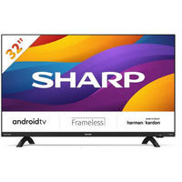 Thumbnail Sharp 1TC32DI2KL2AB 32 HD Ready Frameles LED Android TV Black | Atlantic Electrics- 39478414049503