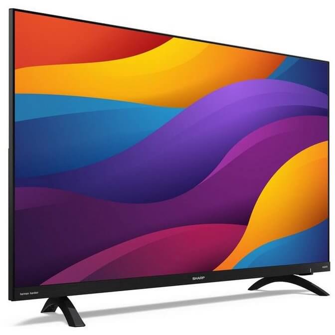 Sharp 1TC32DI2KL2AB 32" HD Ready Frameles LED Android TV Black | Atlantic Electrics - 39478414311647 