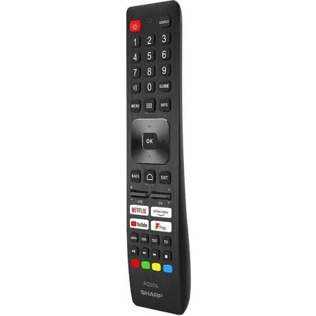 Sharp 4T-C55FP1KL2AB 55"4K UHD Android Smart TV - Black - Atlantic Electrics - 40514163474655 
