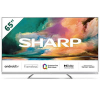 Thumbnail Sharp 4TC65EQ4KM2AG 65 4K UHD Frameless Quantum Dot Android TV | Atlantic Electrics- 39478415720671