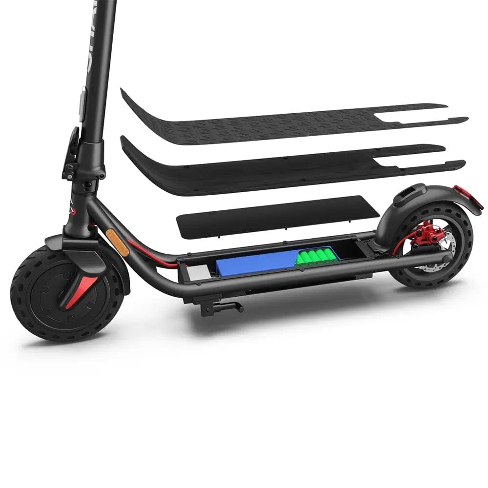 Sharp EMKS1AEU-B E-Scooter with 8.5" Honeycomb Tyres, 25km Range - Black | Atlantic Electrics - 39640012259551 