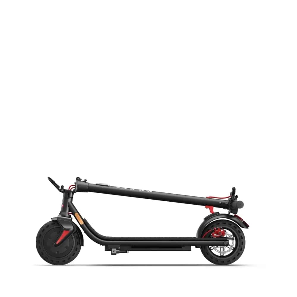 Sharp EMKS1AEU-B E-Scooter with 8.5" Honeycomb Tyres, 25km Range - Black | Atlantic Electrics - 39640012292319 