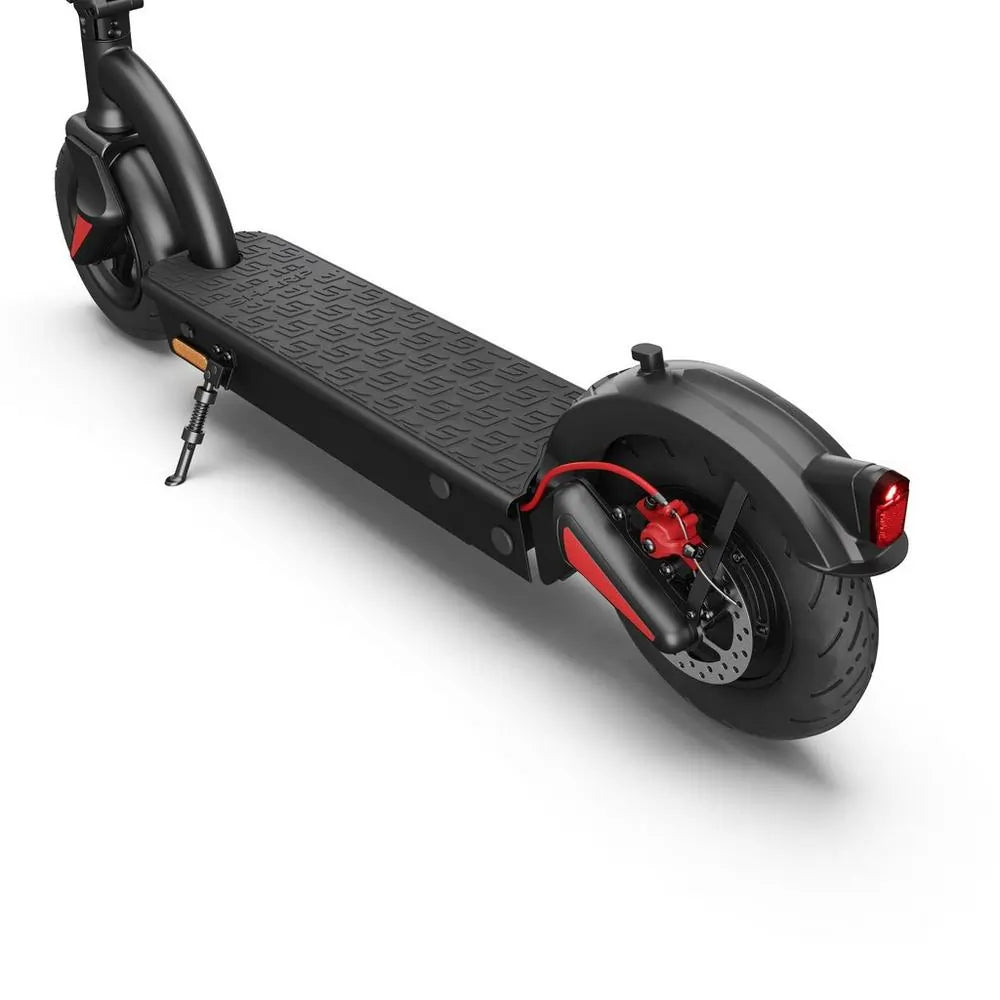Sharp EMKS2AEUB E-Scooter with Phone Kit Header, 10" Pneumatic Tyres, 40km Range - Black | Atlantic Electrics - 40452281008351 