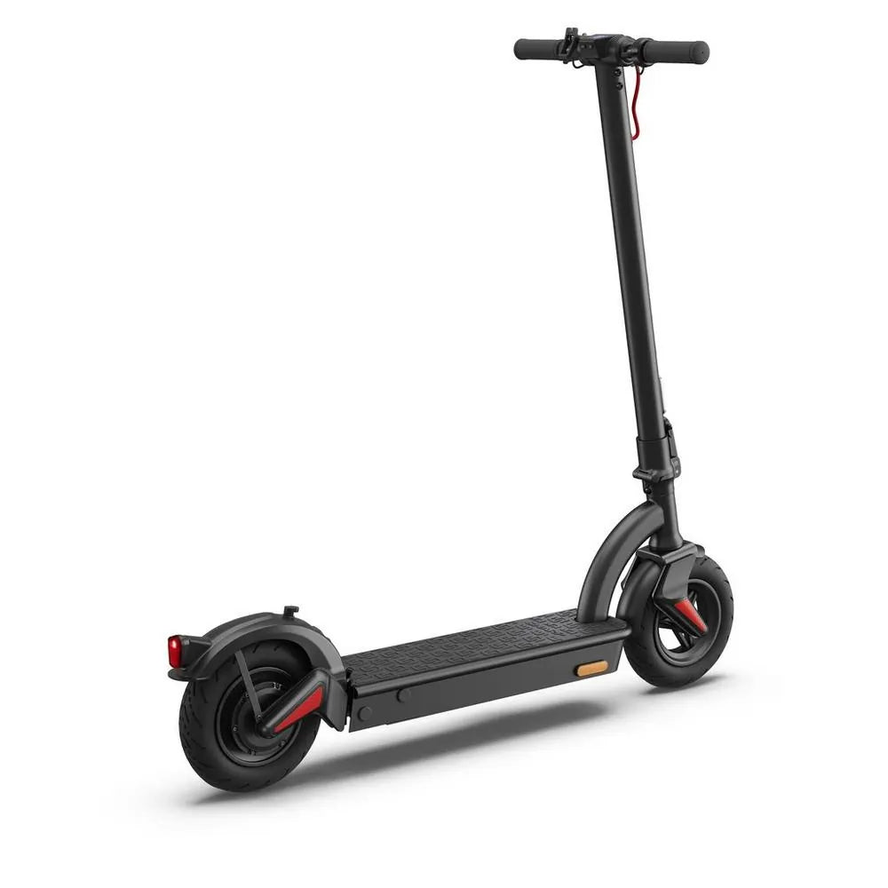 Sharp EMKS2AEUB E-Scooter with Phone Kit Header, 10" Pneumatic Tyres, 40km Range - Black | Atlantic Electrics - 40452280942815 