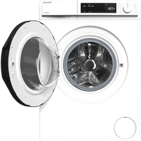 Thumbnail Sharp ESNFB814BWNA 8kg 1400 Spin Washing Machine - 39736380457183