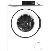 Thumbnail Sharp ESNFB814BWNA 8kg 1400 Spin Washing Machine - 39736380424415