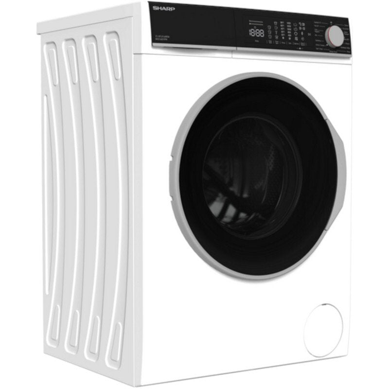 Sharp ESNFL814AWNA 8kg 1400 Spin Washing Machine - White | Atlantic Electrics - 40192754942175 