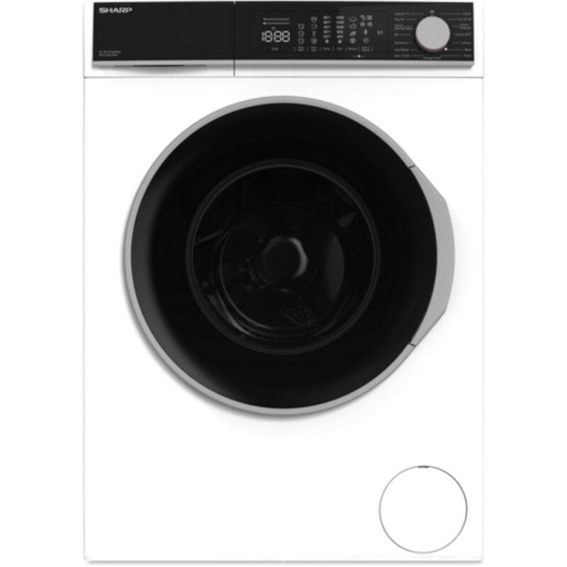 Sharp ESNFL814AWNA 8kg 1400 Spin Washing Machine - White | Atlantic Electrics - 40192754712799 