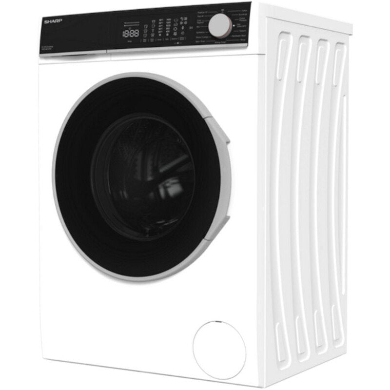 Sharp ESNFL814AWNA 8kg 1400 Spin Washing Machine - White | Atlantic Electrics - 40192754909407 