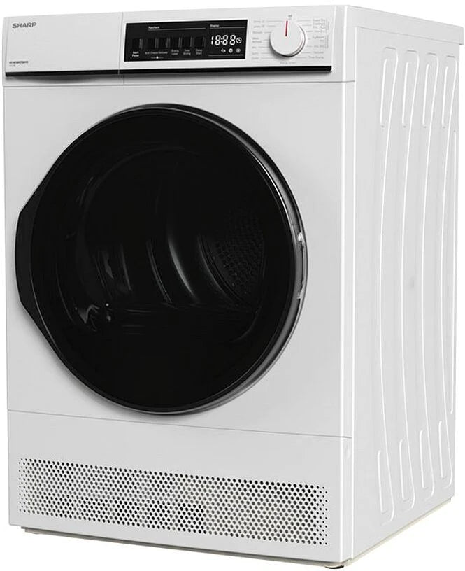 Sharp KDNCB8S7GW91 8Kg Condenser Tumble Dryer - White | Atlantic Electrics - 41449543139551 