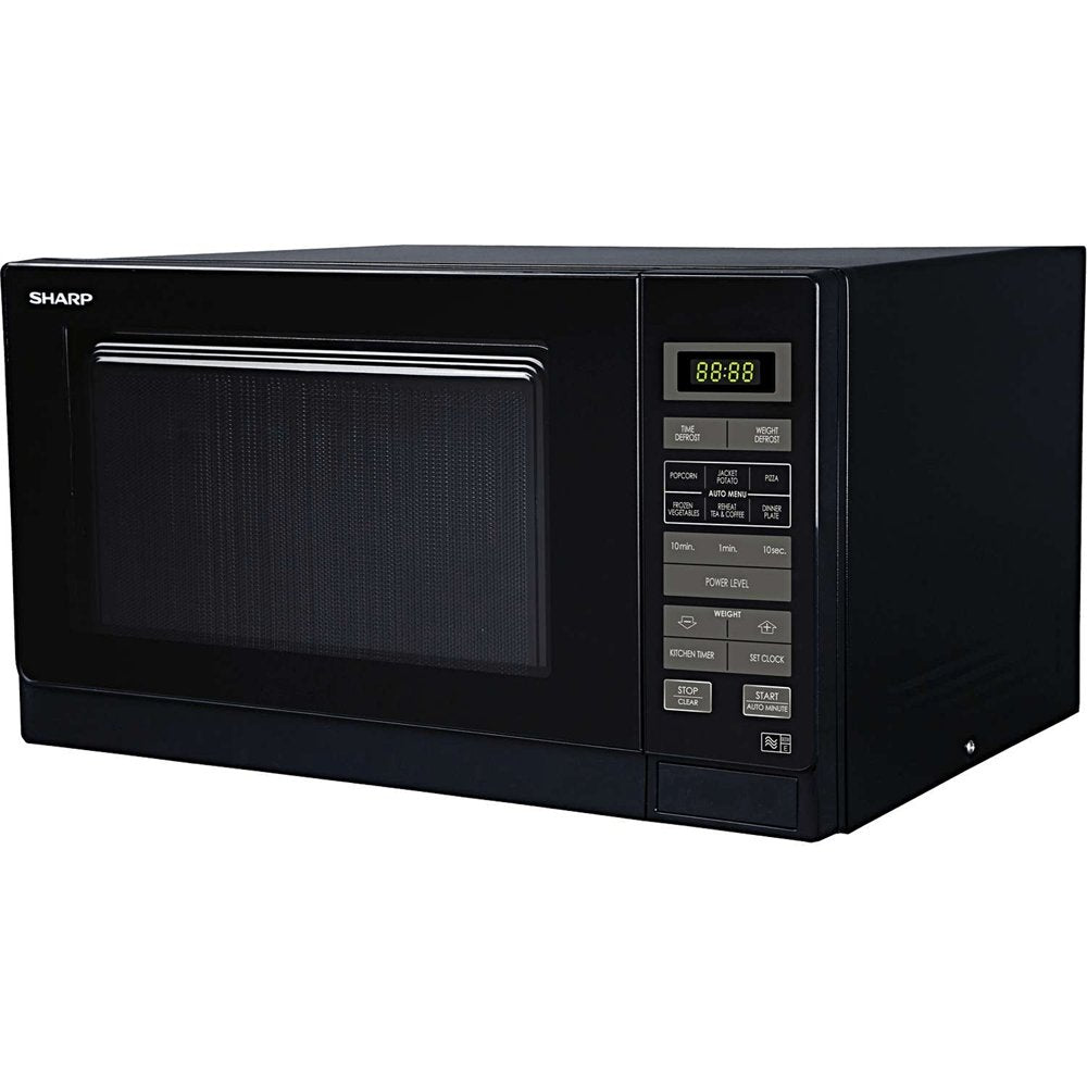 Sharp R372KM 25 Litre Solo Microwave - Black - Atlantic Electrics - 39478419161311 
