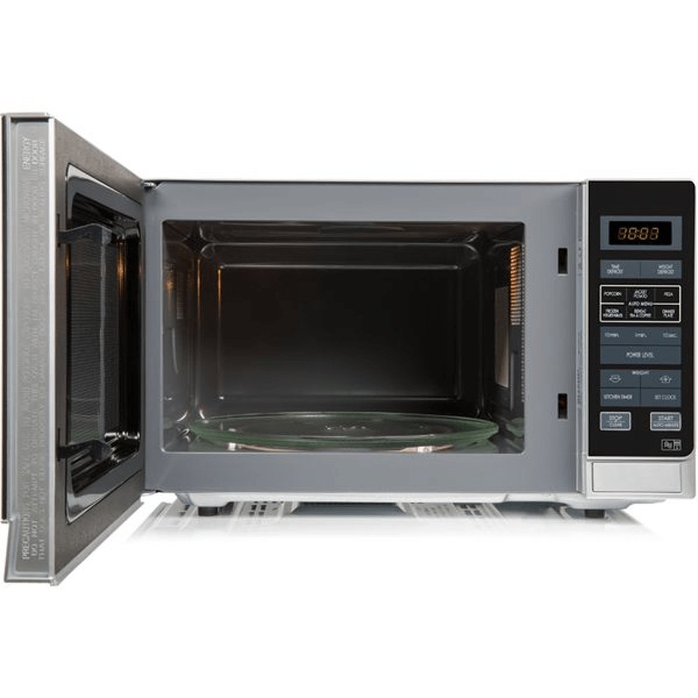 Sharp R372SLM 25 Litre Solo Microwave Silver | Atlantic Electrics - 39478419456223 