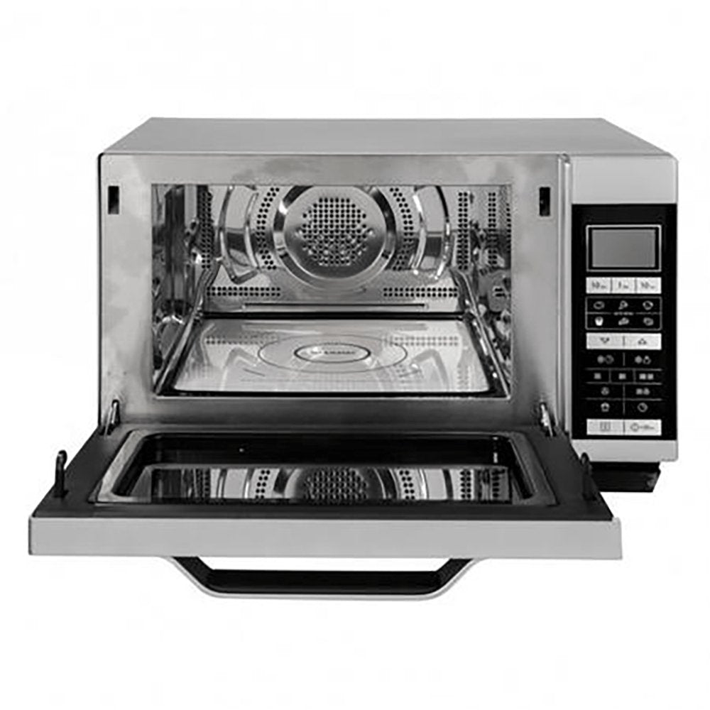 Sharp R861SLM 25 Litre Combination Microwave Oven With Drop-Down Door - Silver | Atlantic Electrics - 39478421848287 