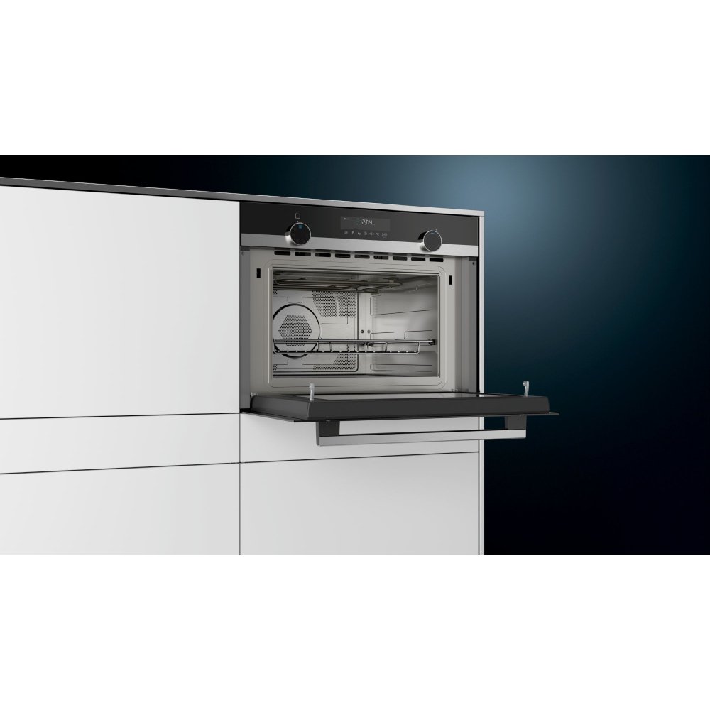 Siemens CM585AGS0B Built-In Combination Microwave Oven with Grill - Stainless Steel | Atlantic Electrics