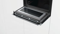 Thumbnail SIEMENS CM676GBS6B Built In Compact Electric Single Oven with Microwave Function - 39478421029087