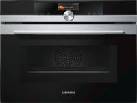 Thumbnail SIEMENS CM676GBS6B Built In Compact Electric Single Oven with Microwave Function - 39478420898015