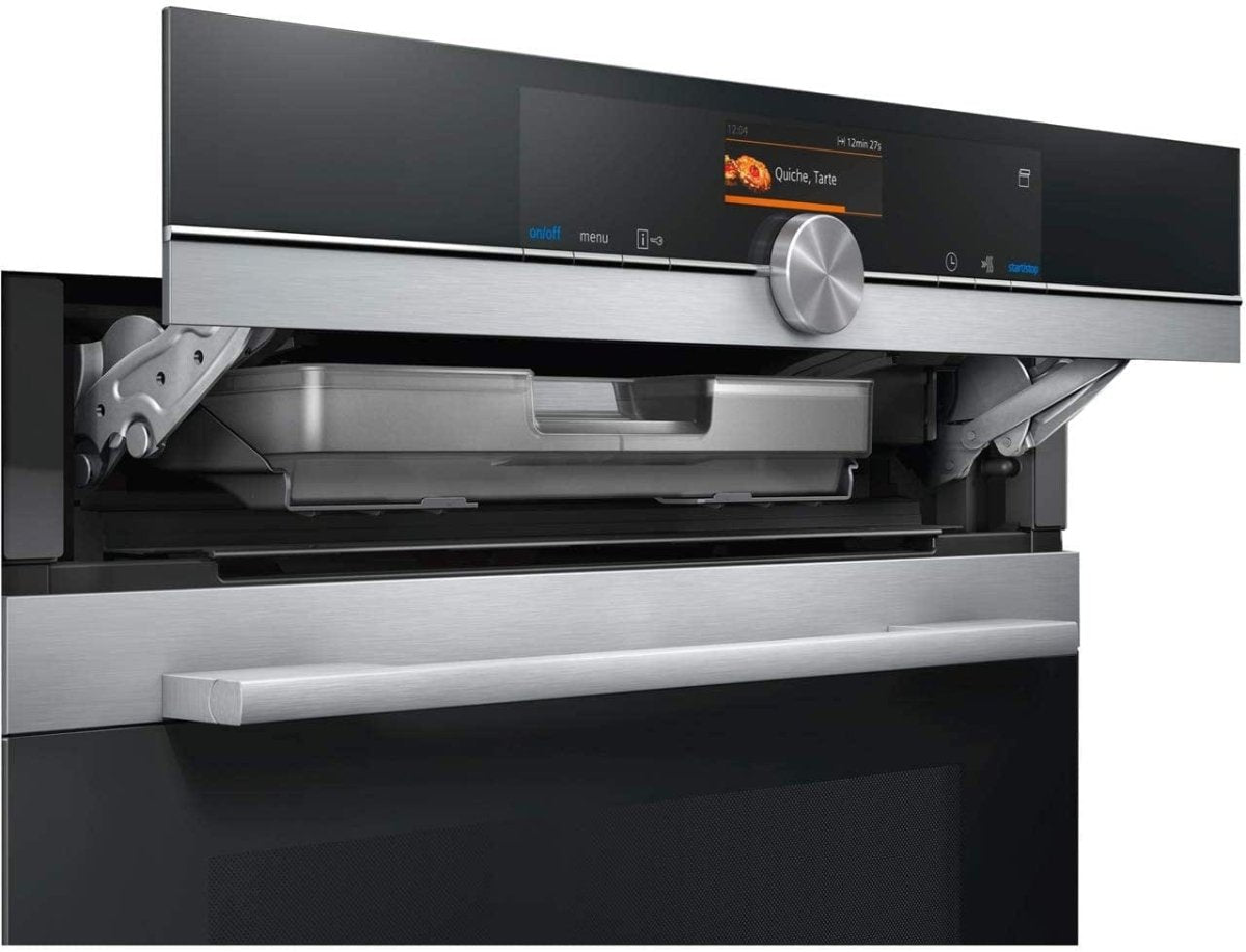 Siemens CS656GBS7B Wifi Connected Built In Compact Height Oven with Steam Function - Stainless Steel - Atlantic Electrics