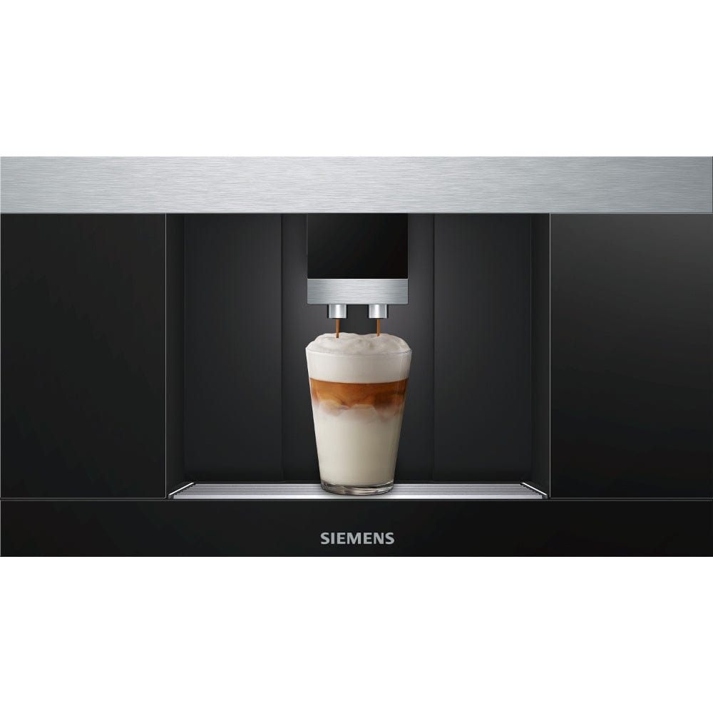 SIEMENS CT636LES6 WiFi Connected Built in Bean to Cup Coffee Machine - Stainless Steel - Atlantic Electrics