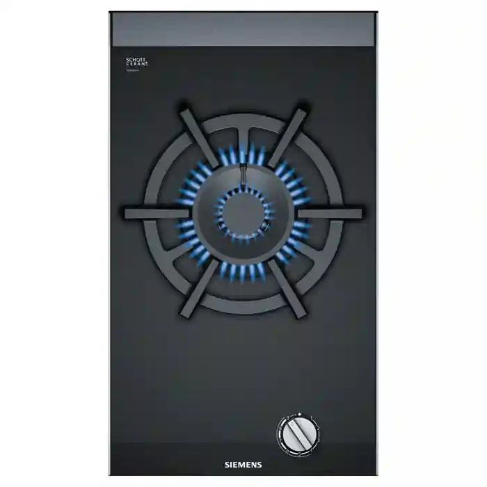 Siemens ER3A6AB70 iQ700 30cm Domino Wok Burner Gas Hob - Black | Atlantic Electrics - 40626320081119 
