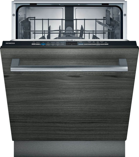 Siemens IQ-100 SN61IX12TG Wifi Connected Fully Integrated Standard Dishwasher - Black Control Panel | Atlantic Electrics