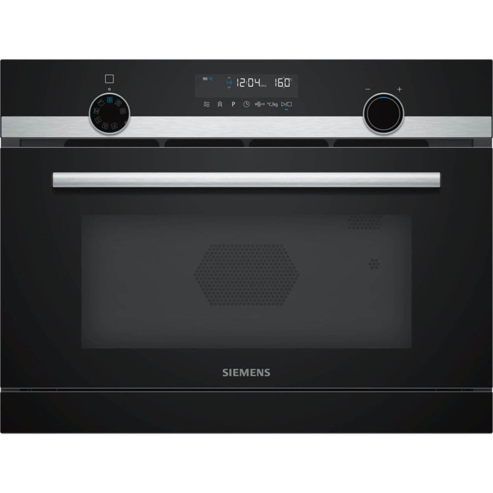 Siemens IQ-500 CP565AGS0B 45cm Built In Combination Microwave Oven - Stainless Steel - Atlantic Electrics - 39478423847135 