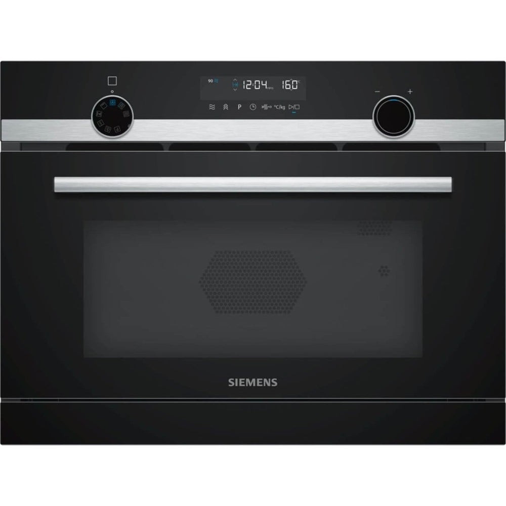Siemens IQ-500 CP565AGS0B 45cm Built In Combination Microwave Oven - Stainless Steel | Atlantic Electrics - 39478423847135 