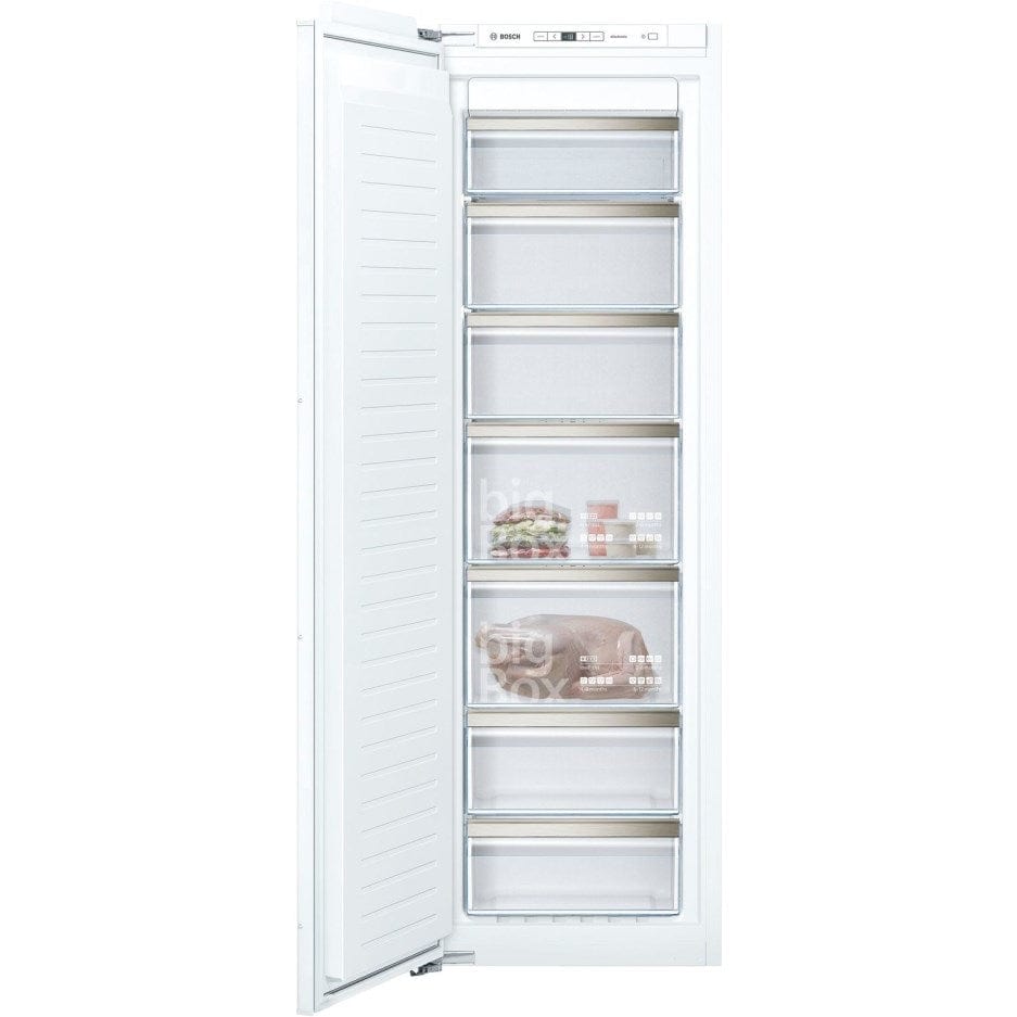 Siemens IQ-500 GI81NAEF0G Integrated Frost Free Upright Freezer with Fixed Door Fixing Kit - A++ Energy Rated | Atlantic Electrics