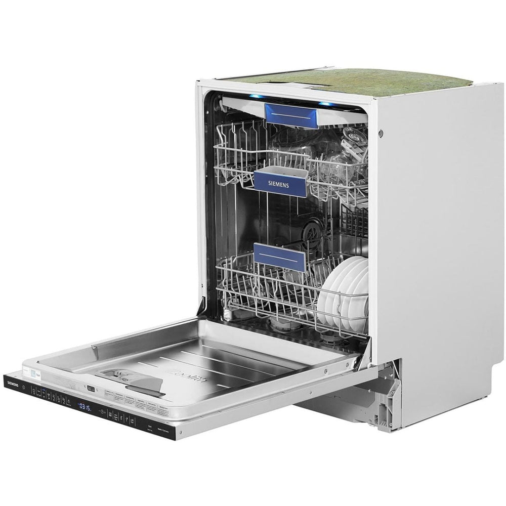 Siemens IQ-500 SN658D00MG Fully Integrated Standard Dishwasher Black Control Panel with Fixed Door Fixing Kit - Atlantic Electrics - 39478429155551 