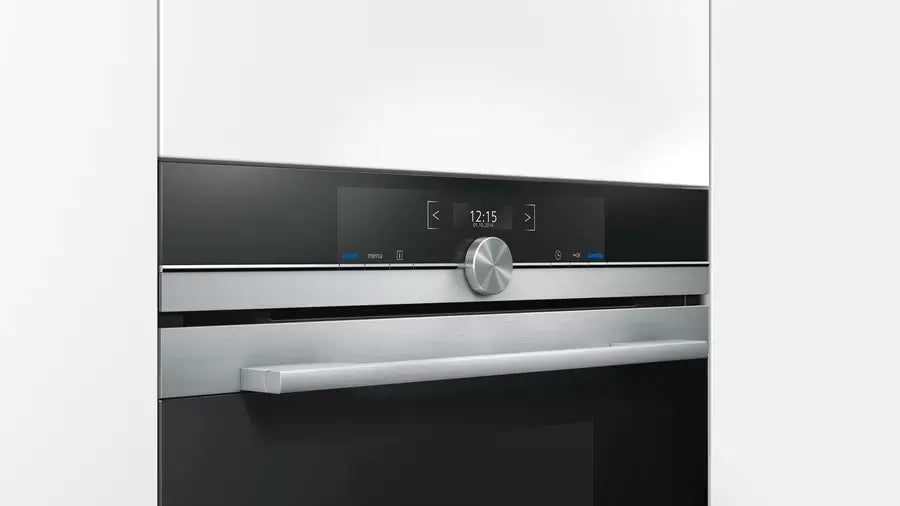 Siemens IQ-700 CD634GAS0B Built In Compact Steam Oven - Stainless Steel - Atlantic Electrics - 40626320408799 