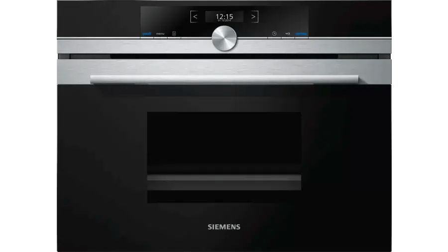 Siemens IQ-700 CD634GAS0B Built In Compact Steam Oven - Stainless Steel | Atlantic Electrics - 40626320343263 