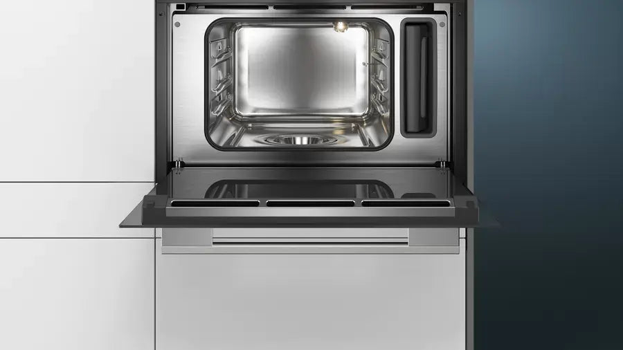Siemens IQ-700 CD634GAS0B Built In Compact Steam Oven - Stainless Steel - Atlantic Electrics - 40626320441567 