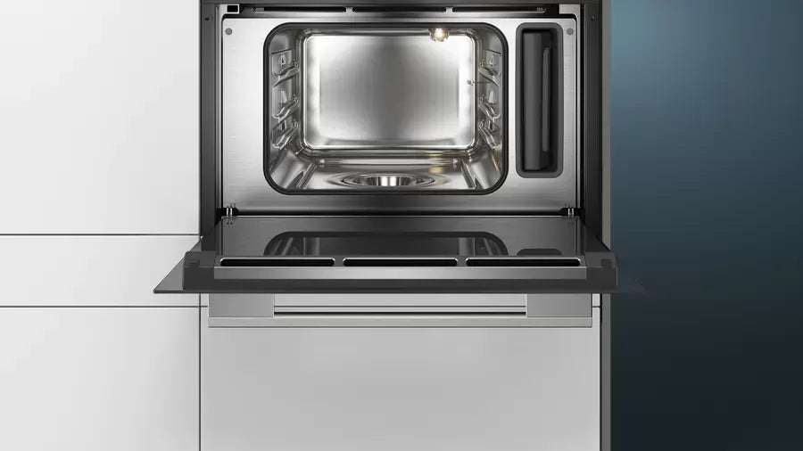 Siemens IQ-700 CD634GAS0B Built In Compact Steam Oven - Stainless Steel | Atlantic Electrics - 40626320441567 
