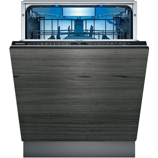 Siemens IQ-700 SN87YX01CE Wifi Connected Fully Integrated Standard Dishwasher - Black Control Panel | Atlantic Electrics