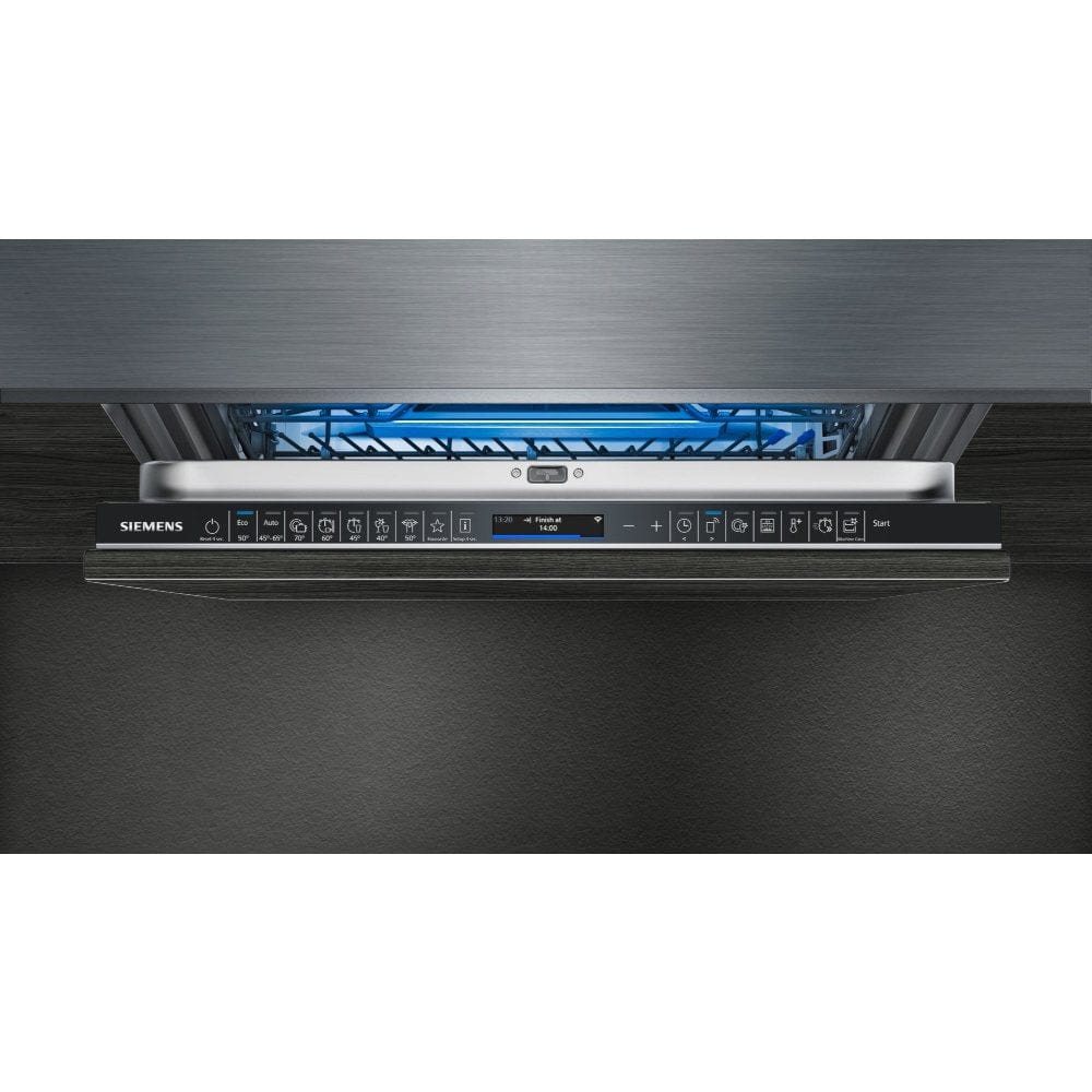 Siemens IQ-700 SN87YX01CE Wifi Connected Fully Integrated Standard Dishwasher - Black Control Panel | Atlantic Electrics - 39478425026783 