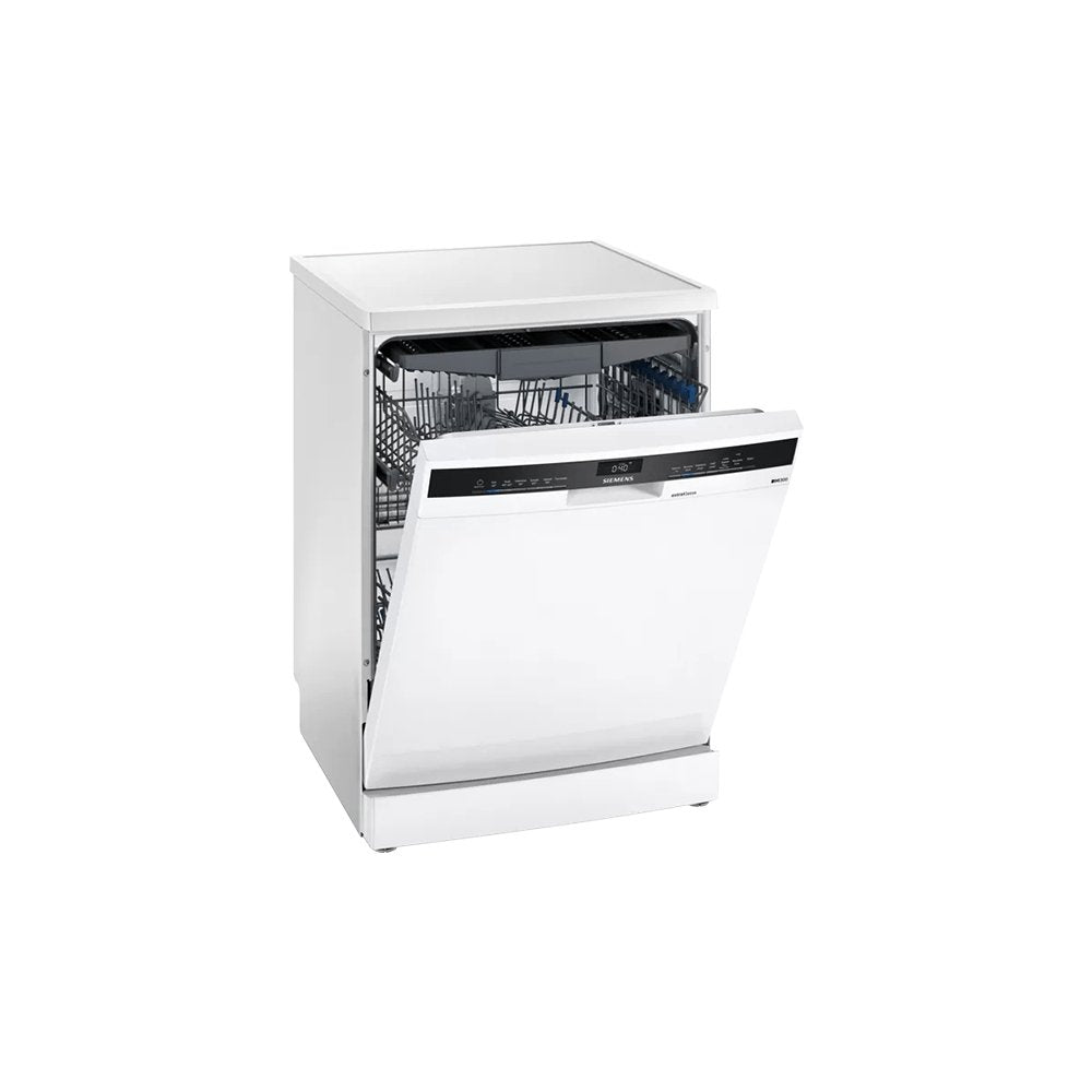 Siemens SN23HW64CG Freestanding Dishwasher 14 Place Settings 60cm Wide - White | Atlantic Electrics - 39478427844831 