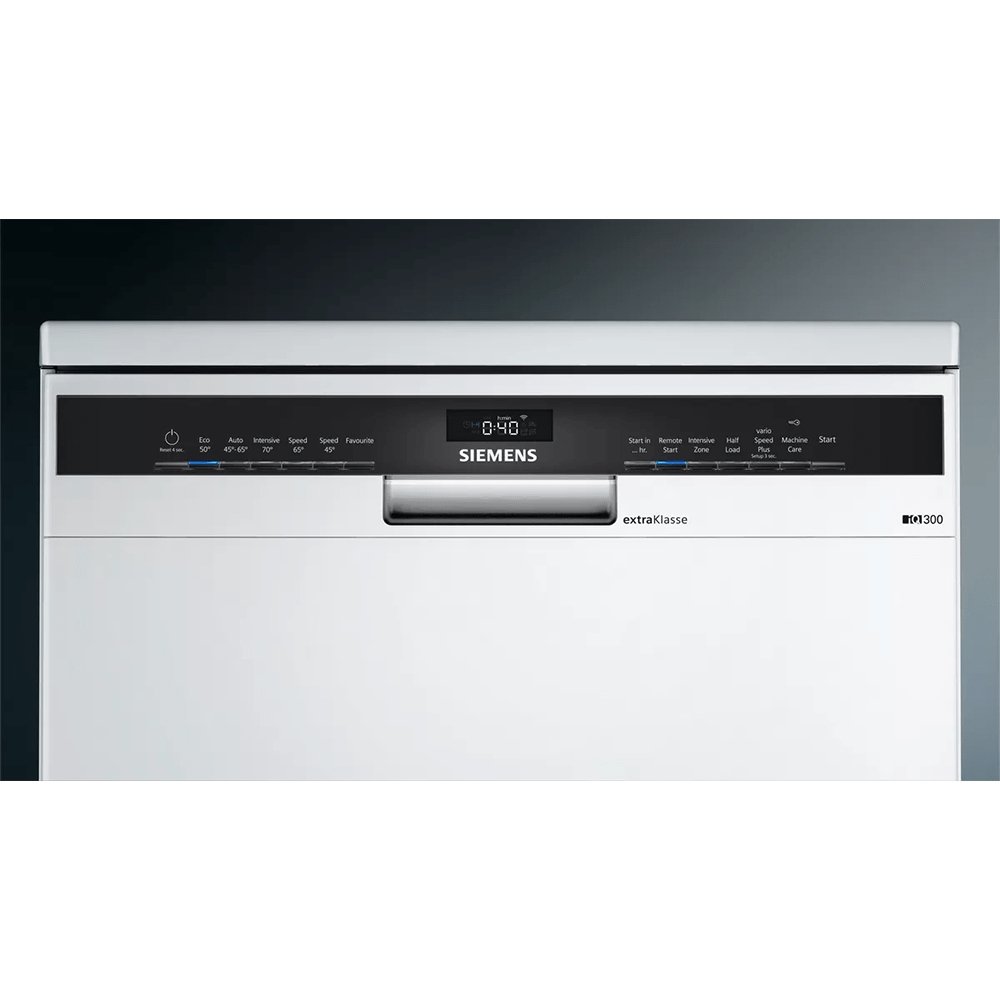 Siemens SN23HW64CG Freestanding Dishwasher 14 Place Settings 60cm Wide - White | Atlantic Electrics - 39478427910367 