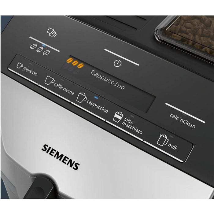 Siemens TI353201GB EQ.300 Freestanding Fully Automatic Bean to Cup Coffee Machine - Graphite Silver - Atlantic Electrics - 39478427418847 