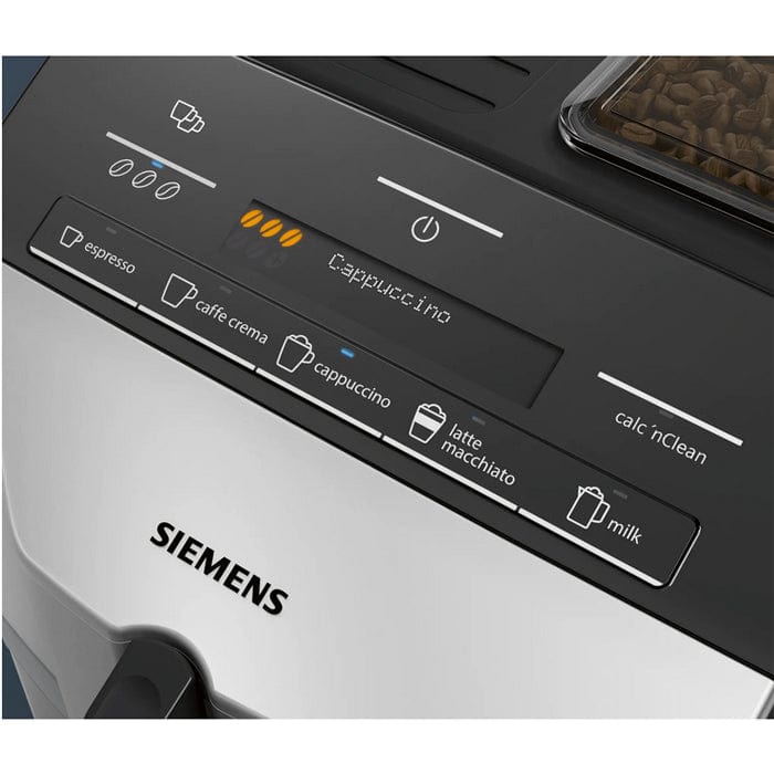 Siemens TI353201GB EQ.300 Freestanding Fully Automatic Bean to Cup Coffee Machine - Graphite Silver | Atlantic Electrics