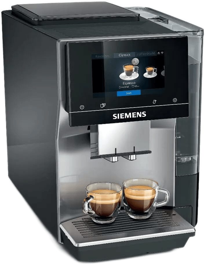 Siemens TP705GB1 EQ700 Home Connect Bean to Cup Fully Automatic Freestanding Coffee Machine, Graphite | Atlantic Electrics - 40157550117087 