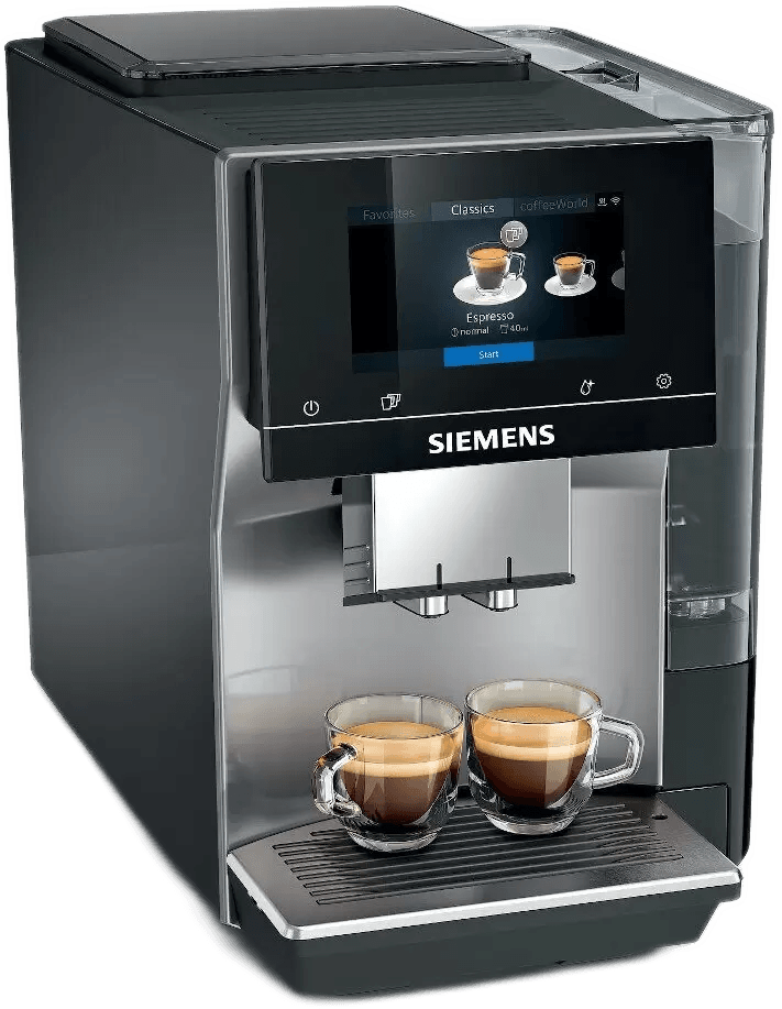 Siemens TP705GB1 EQ700 Home Connect Bean to Cup Fully Automatic Freestanding Coffee Machine, Graphite | Atlantic Electrics