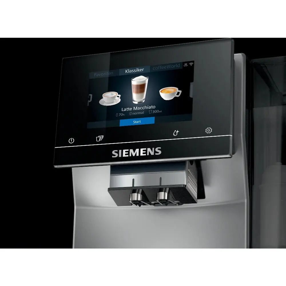Siemens TP705GB1 EQ700 Home Connect Bean to Cup Fully Automatic Freestanding Coffee Machine, Graphite - Atlantic Electrics - 40157550248159 