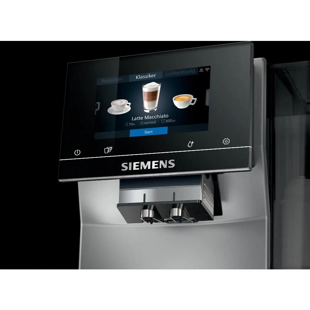 Siemens TP705GB1 EQ700 Home Connect Bean to Cup Fully Automatic Freestanding Coffee Machine, Graphite | Atlantic Electrics