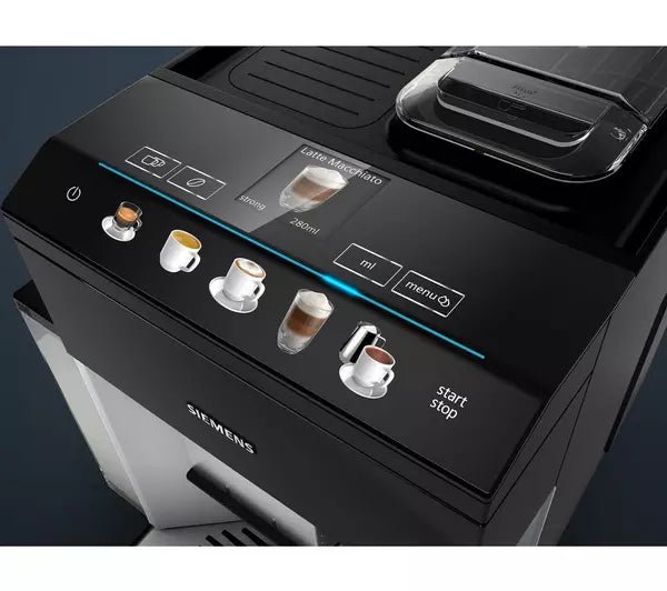 Siemens TQ503GB1 EQ500 Bean to Cup Fully Automatic Freestanding Coffee Machine - Black - | Atlantic Electrics - 40770239398111 