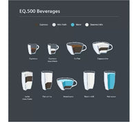 Thumbnail Siemens TQ503GB1 EQ500 Bean to Cup Fully Automatic Freestanding Coffee Machine - 40770239430879