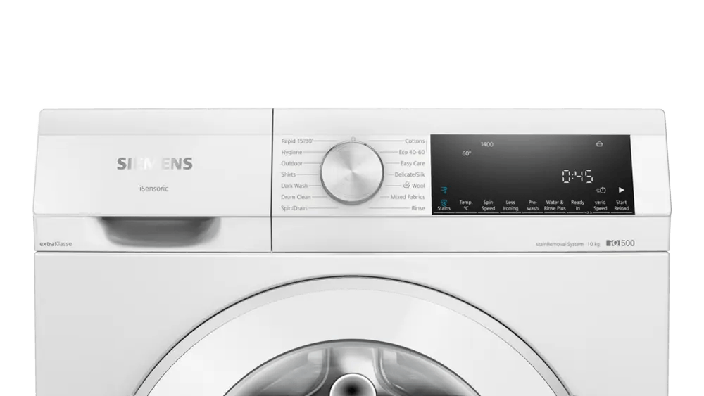 Siemens WG54G210GB 10kg 1400 Spin Washing Machine - White - Atlantic Electrics - 39724321046751 