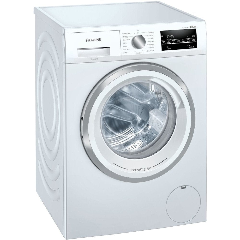 Siemens WM14UT93GB 9kg 1400 Spin Washing Machine with EcoSilence Drive - White - Atlantic Electrics - 39478426632415 