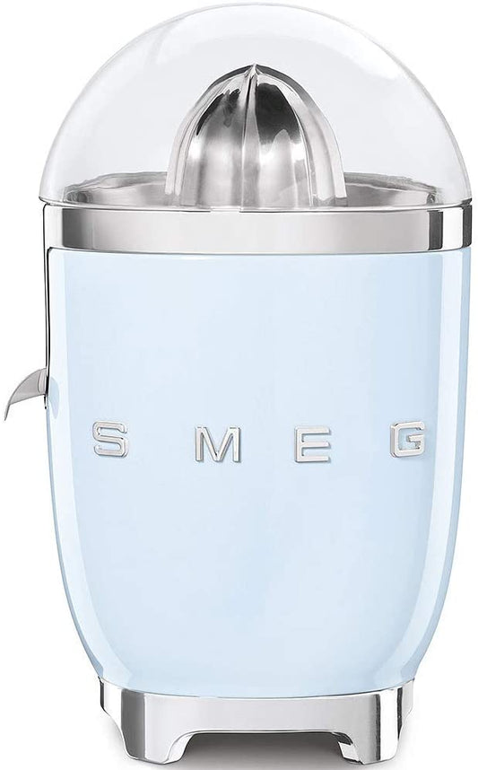 Smeg CJF01PBUK 50's Retro Style Citrus Juicer - Pastel Blue | Atlantic Electrics