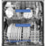 Thumbnail Smeg DIA211DS 59.8cm Wide Fully Integrated Standard Dishwasher, 13 Place Settings - 39478433644767