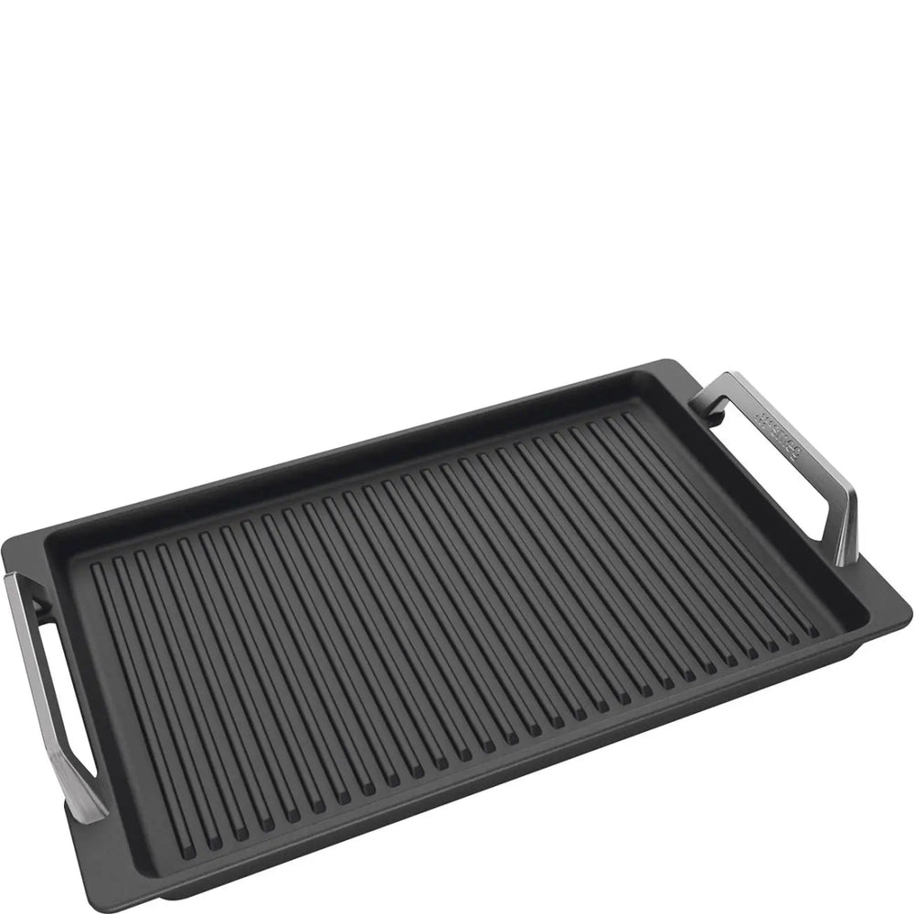 Smeg GRILLPLATE Griddle Hob and Cooker Accessory - 41cm Wide | Atlantic Electrics - 40452280123615 
